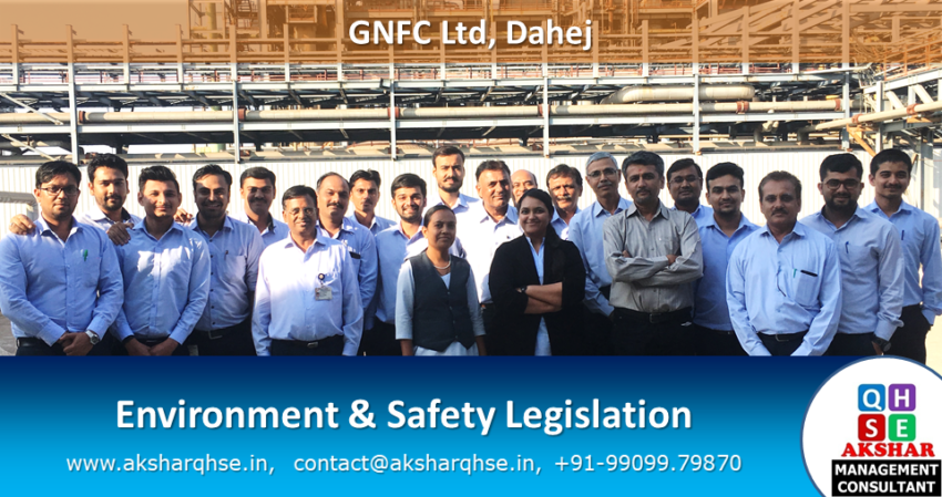 EHS Legislation Training @ GNFC Dahej Unit