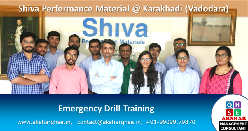Emergency Preparedness & Drill Training @ Shiva Performance Material, Karakhadi Vadodara