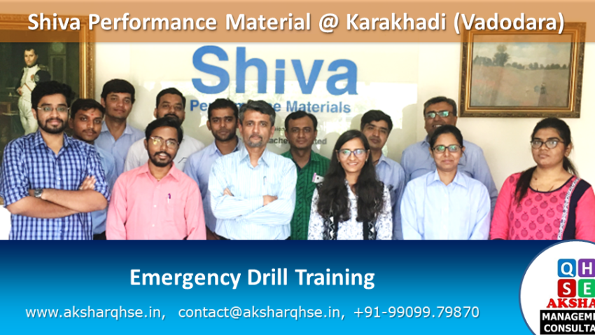 Emergency Preparedness & Drill Training @ Shiva Performance Material, Karakhadi Vadodara