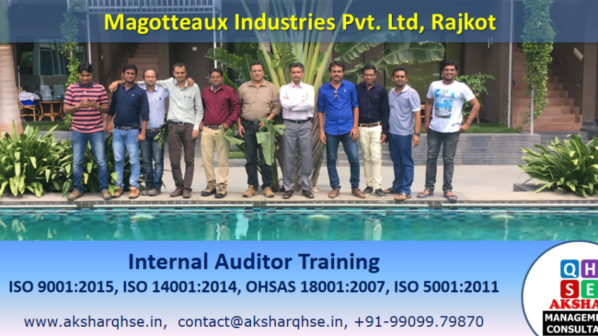 Internal Auditor Training @ Magottaux