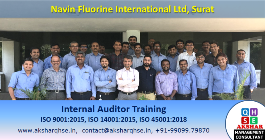 Internal Auditor Training @ Navin Flourine
