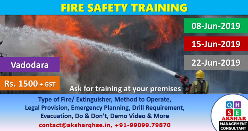 Fire Safety Training Vadodara