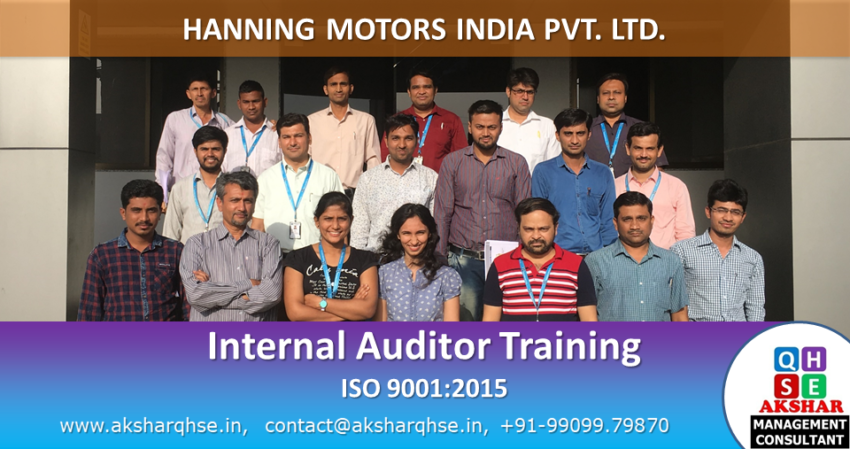 Hanning Motors India Pvt. Ltd, Internal Auditor Training