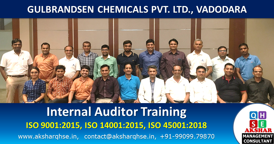 Internal Auditor Training @ Gulbrandsen Chemical Pvt. Ltd.