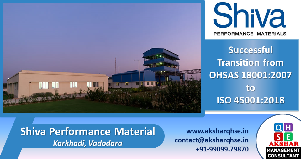 Successful Transition from BS OHSAS 18001:2007 to ISO 45001:2018