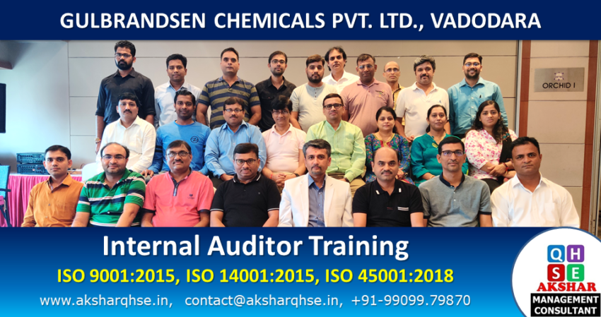 Internal Auditor Training @ Gulbrandsen Chemical Pvt. Ltd.