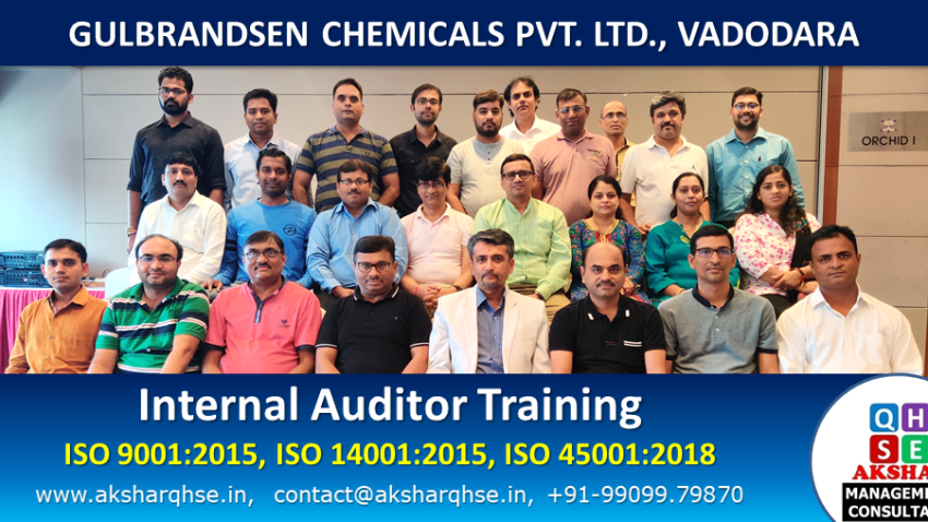 Internal Auditor Training @ Gulbrandsen Chemical Pvt. Ltd.