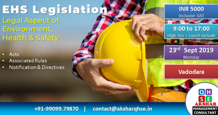 EHS Legislation Training