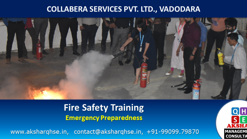 Collabera Vadodara Fire Training 01