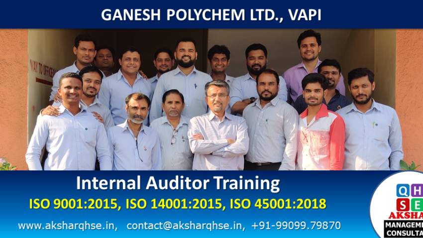 Internal Auditor Training @ GPL, Vapi