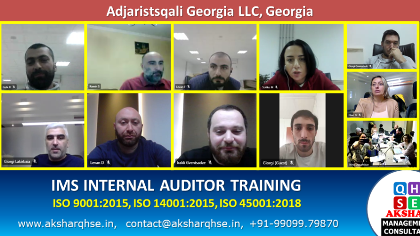 Auditor Training Adjaristsqali Georgia