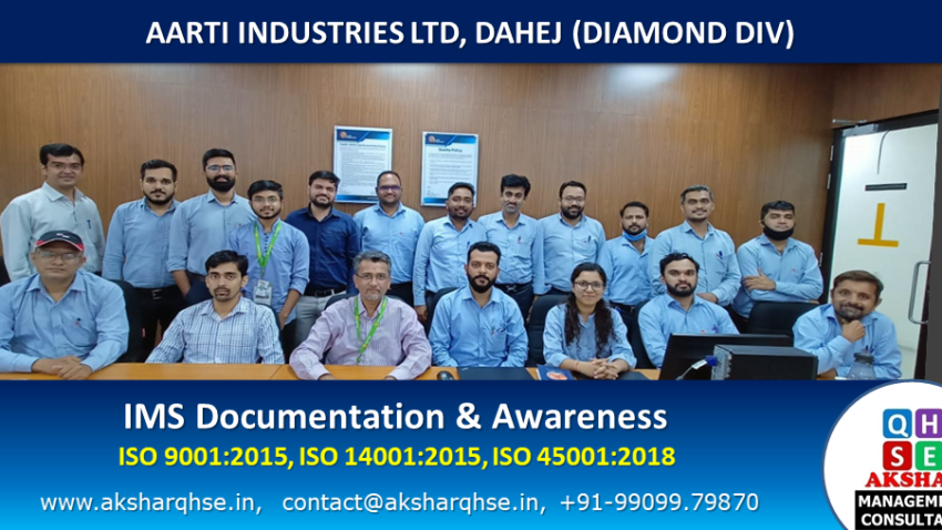 aarti industry IMS training