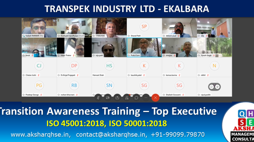 Transition Awareness Training