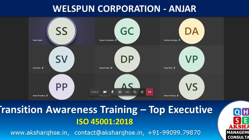 Transition Training - Top Executive