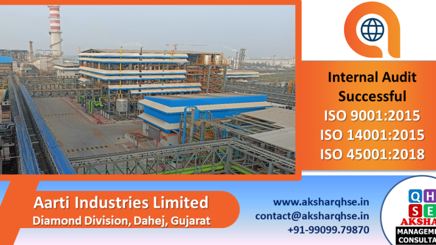 IMS Third Party Audit @ Aarti Industries Limited, Dahej (Diamond Division)