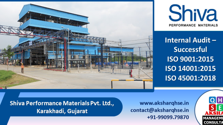ISO Third Party Audit @ Shiva Performance Materials, Karakhadi, Gujarat.