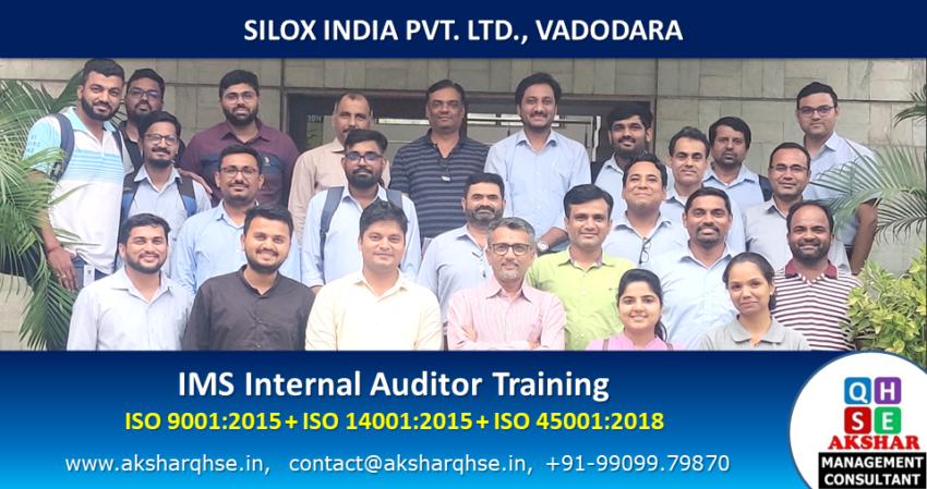 ISO Auditor training @ Silox India