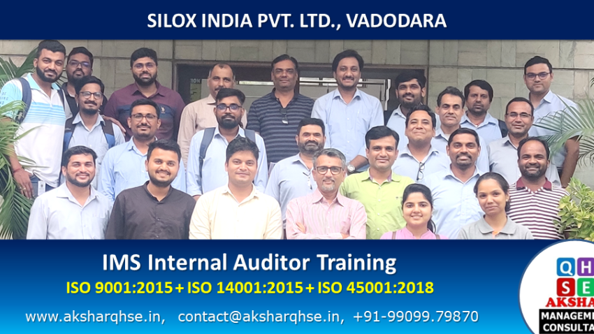 ISO Auditor training @ Silox India