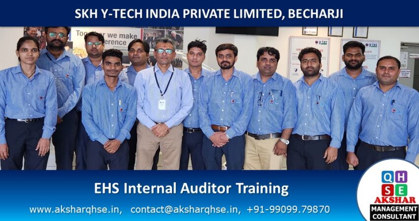 EHS Internal Auditor training @ SKH Y-Tech India Private Limited, Becharji