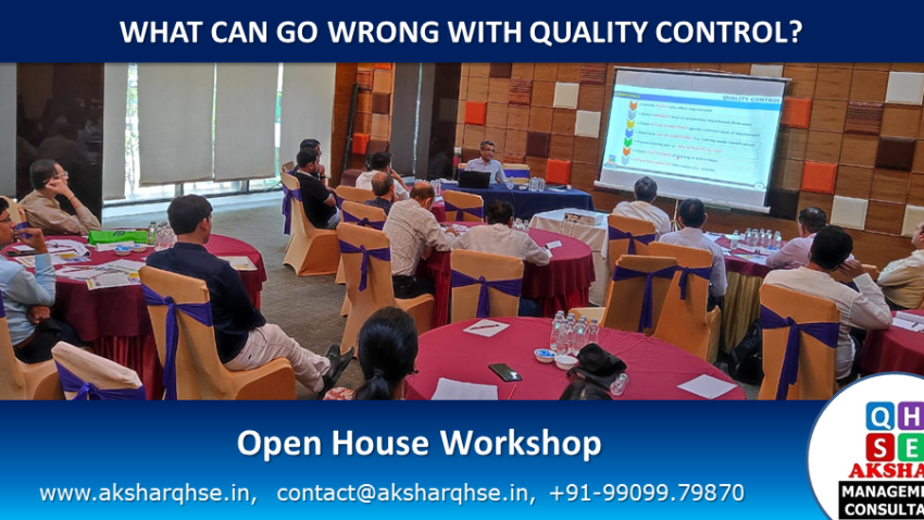 Quality Control Workshop