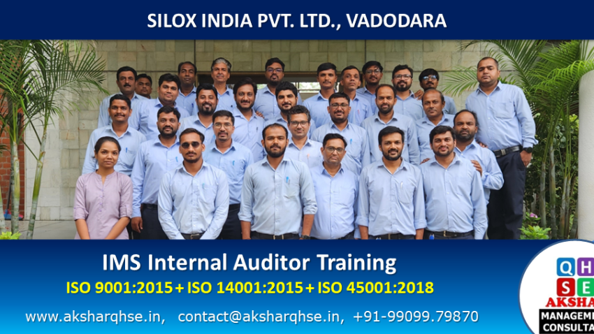 IMS Training at Silox India Pvt. Ltd.