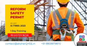 SAFETY PERMIT AS PER IS 17893: 2023