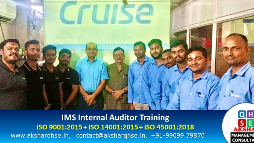 IMS Internal Auditor Training at Cruise appliances