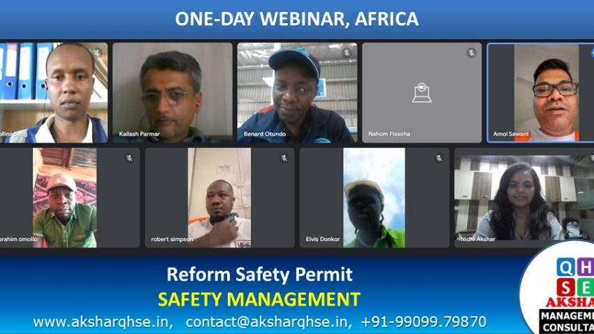 Reform Safety Webinar By Akshar Management Consultant