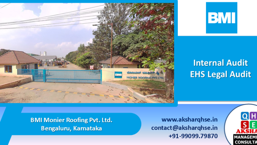 EHS Legal Audit for BMI Monier Roofing Pvt. Ltd.