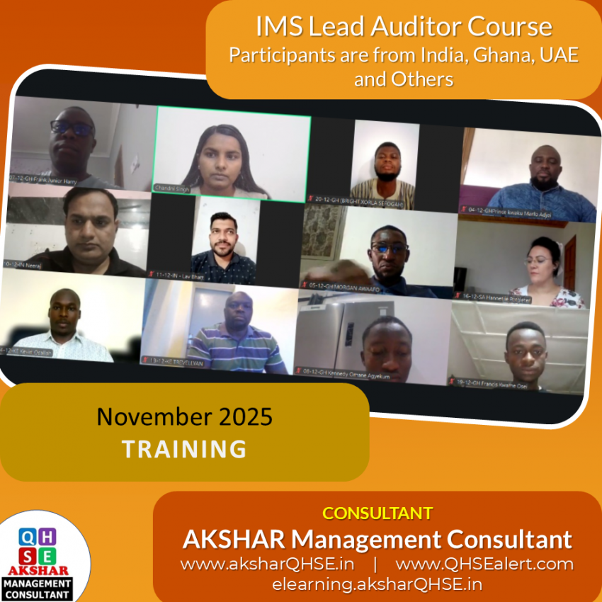 IMS Auditor Certification Course