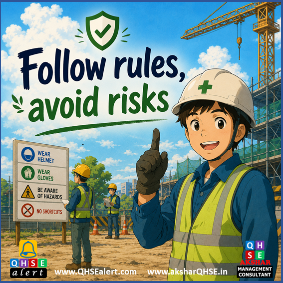 Follow rules, avoid risks
