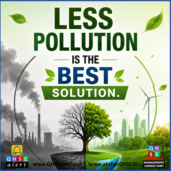 Less pollution is the best solution