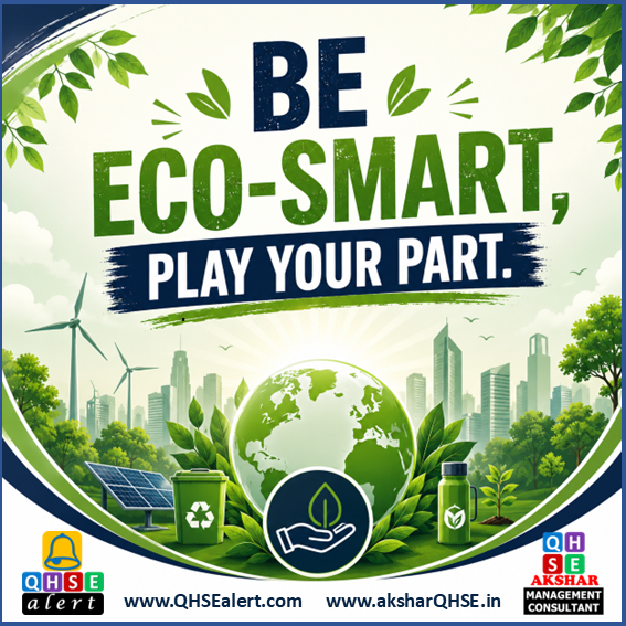 Be eco-smart, play your part