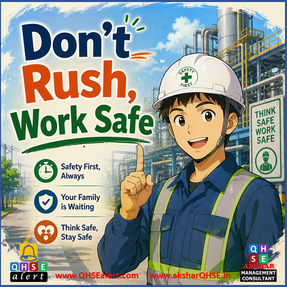 Don’t Rush, Work Safe